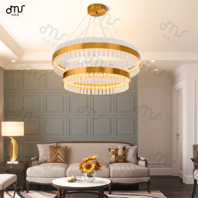 北歐輕奢客廳吊燈簡(jiǎn)約大氣個(gè)性臥室書房燈具后現(xiàn)代創(chuàng)意別墅水晶燈