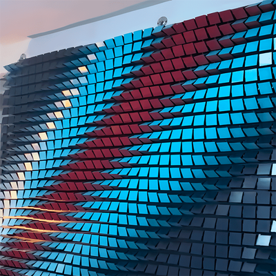 機械矩陣動態(tài)翻轉屏